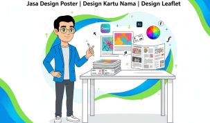 Jasa Design Poster | Design Kartu Nama | Design Leaflet