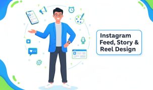 Desain Feed Story Reel IG Instagram