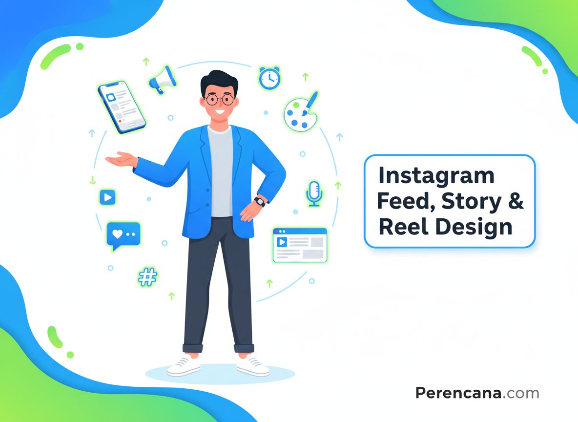 Desain Feed Story Reel IG Instagram