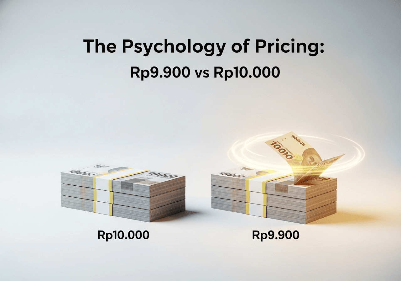 Psikologi Harga: Rp9.900 vs Rp10.000