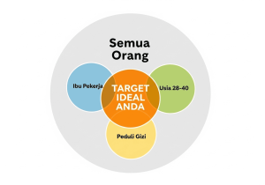 visual yang menjelaskan konsep niche market