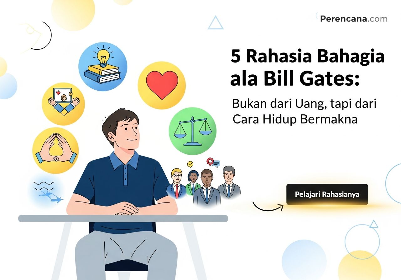 5 Rahasia Bahagia ala Bill Gates