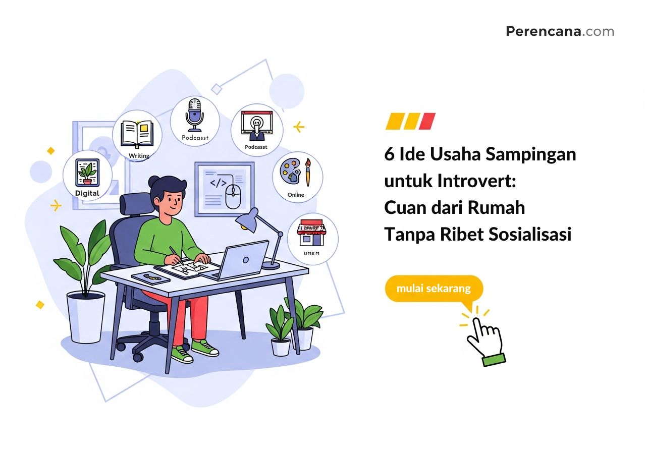 6 Ide Usaha Sampingan untuk Introvert